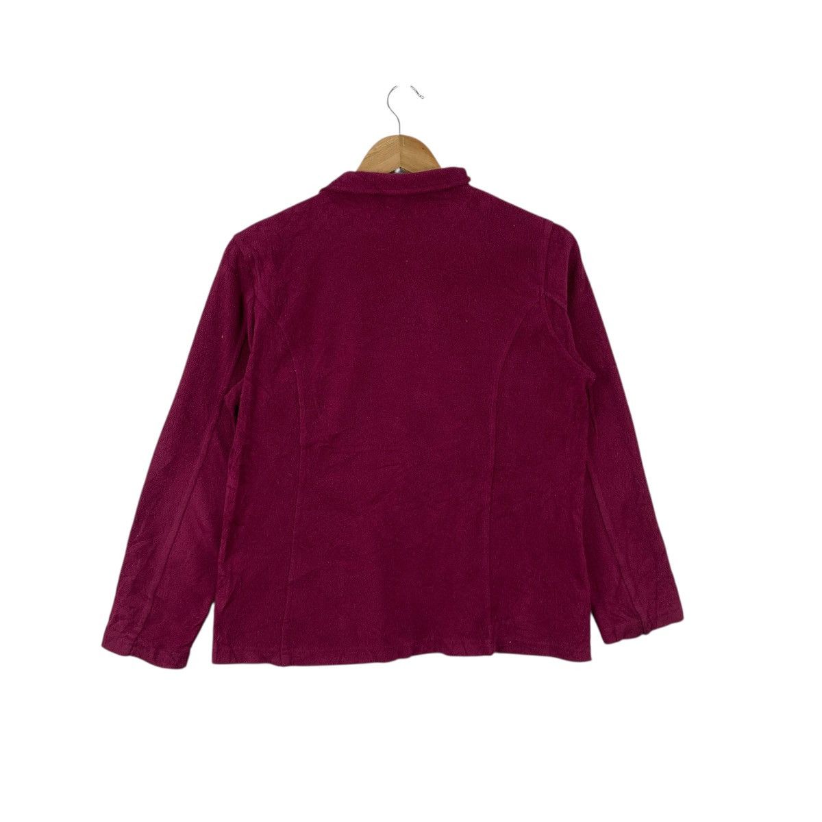 Lands' End Vintage LANDS’ END x POLARTEC Half Zipper Fleece Jacket Size M / US 6-8 / IT 42-44 - 6 Thumbnail
