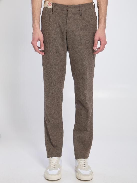 Incotex INCOTEX Men Straight Pants 55803 BEIGE Size US 31 - 1 Thumbnail