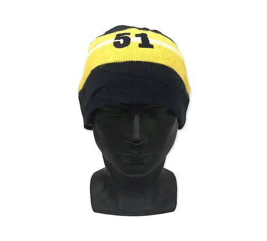 Other Japanese Brand Stripe Design Beanie Hat Size ONE SIZE - 2 Thumbnail