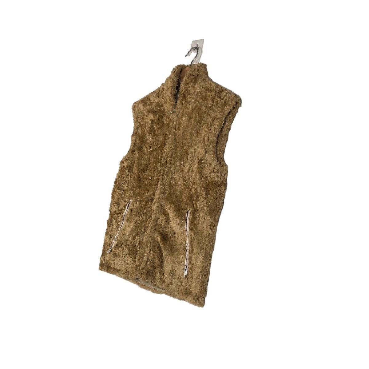 Japanese Brand 📌MINK FUR TANK TOP VEST BIKER JACKET JOURNAL STANDARD Size US M / EU 48-50 / 2 - 3 Thumbnail