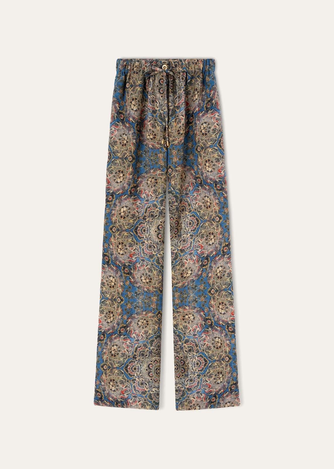 Loro Piana o1srvl11e1224 Helios Pant in Multicolor Size 26" / US 2 / IT 38 - 1 Thumbnail