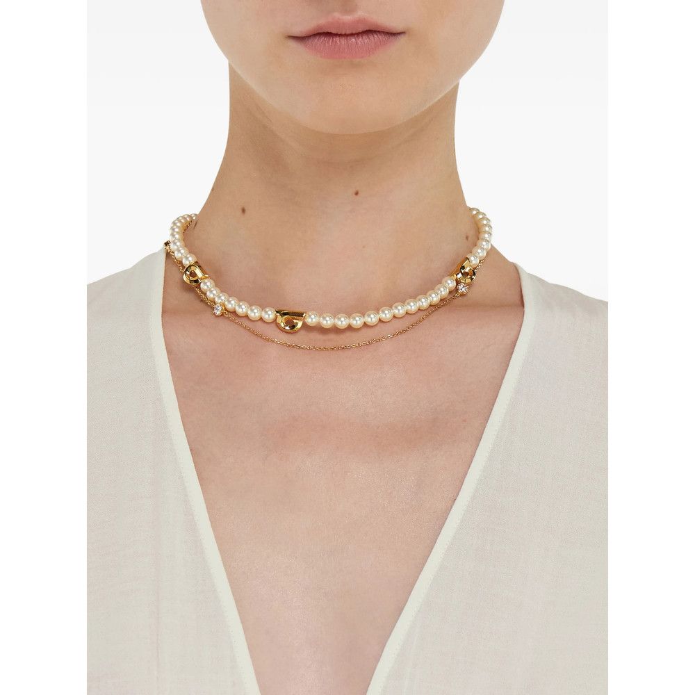Salvatore Ferragamo Ferragamo GOLD Necklaces Size ONE SIZE - 1 Thumbnail