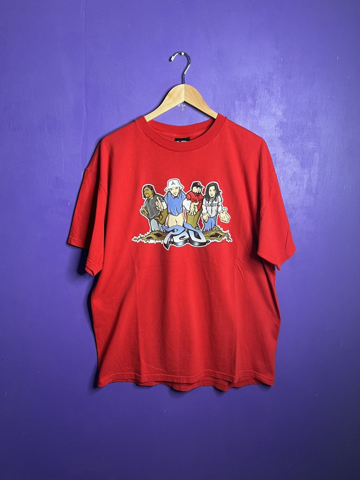 Band Tees × Vintage Vintage 2000 POD animated band members t-shirt Size US XL / EU 56 / 4 - 1 Thumbnail