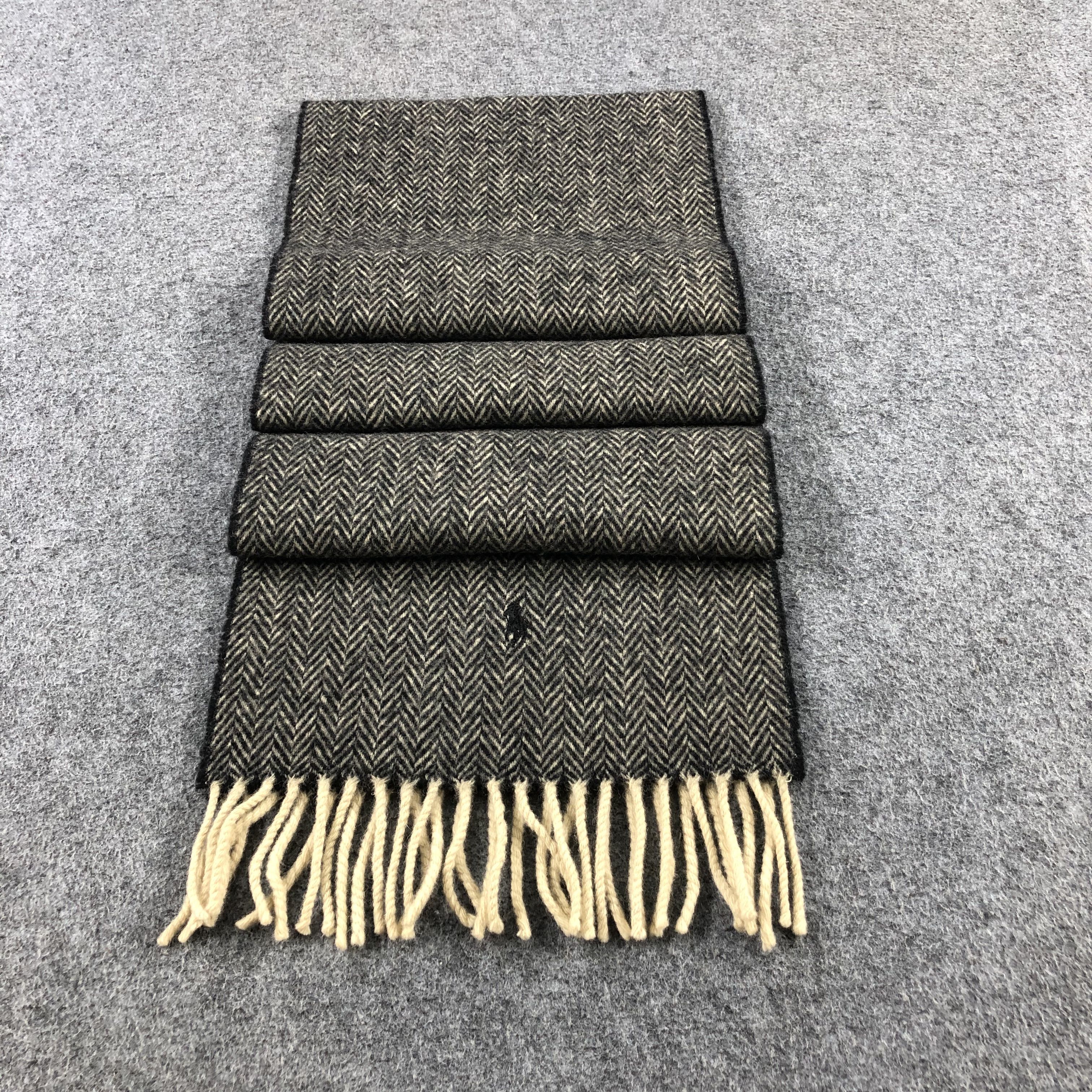 Ralph Lauren Ralph Lauren Wool Scarf Muffler V984 Size ONE SIZE - 2 Thumbnail