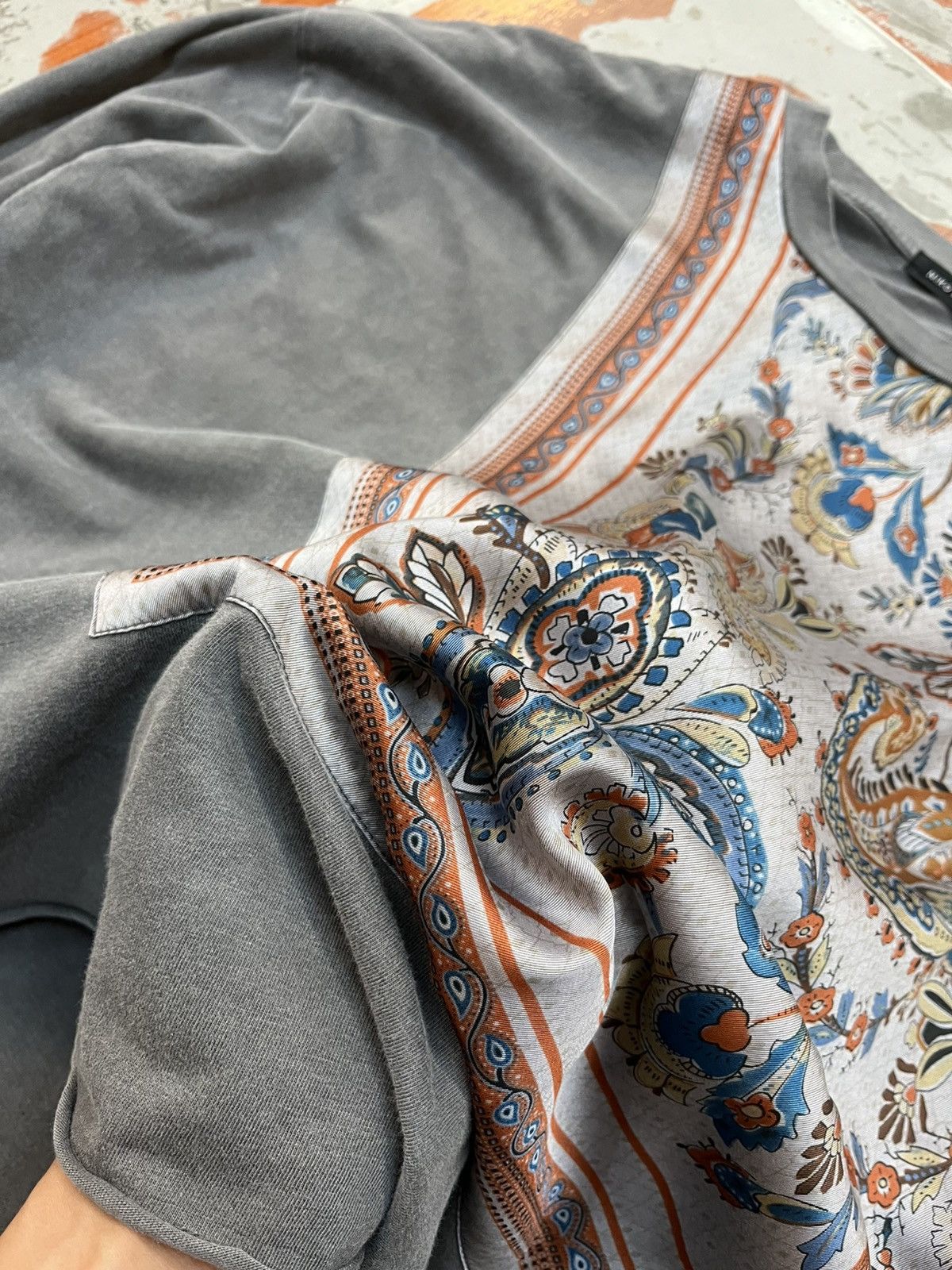 If Six Was Nine × Japanese Brand × Le Grande Bleu (L.G.B.) Niko and… long sleeve shirts bandana patchwork Size US L / EU 52-54 / 3 - 7 Thumbnail