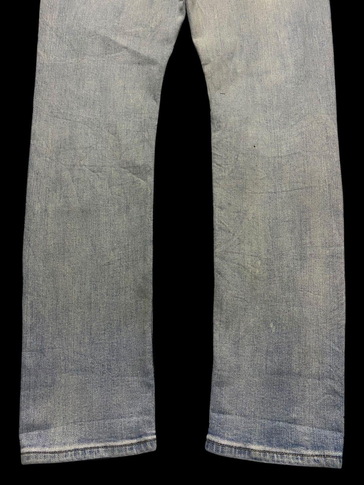 Guess × Pleasures Vintage Guess Blue Patched Ripped Seditionary Skinny Jeans Size US 32 / EU 48 - 6 Thumbnail