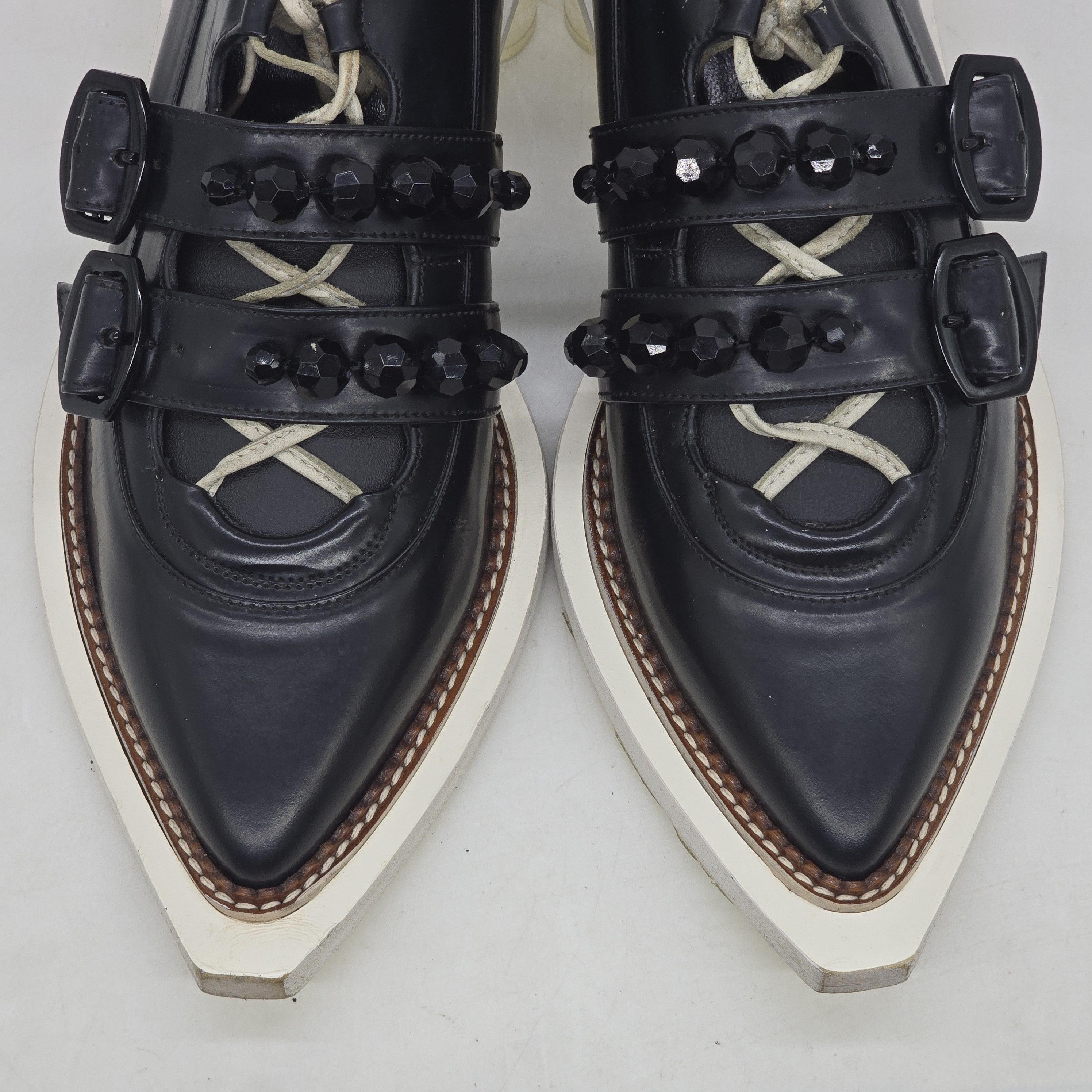 Simone Rocha Simone Rocha - AW18 Perspex Heel Mary Janes Size US 6 / IT 36 - 3 Thumbnail