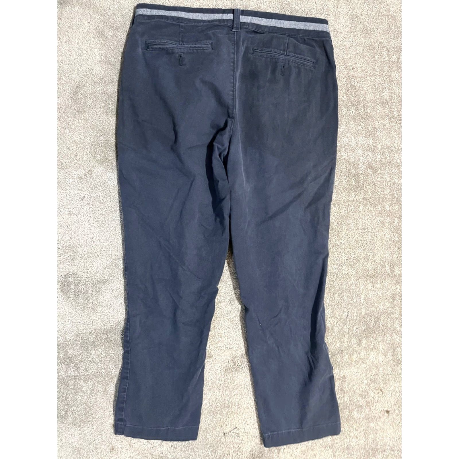 Express Express Stretch 365 Comfort Pants Men's Navy Blue 30x23 Skinny Casual Size US 30 / EU 46 - 3 Thumbnail