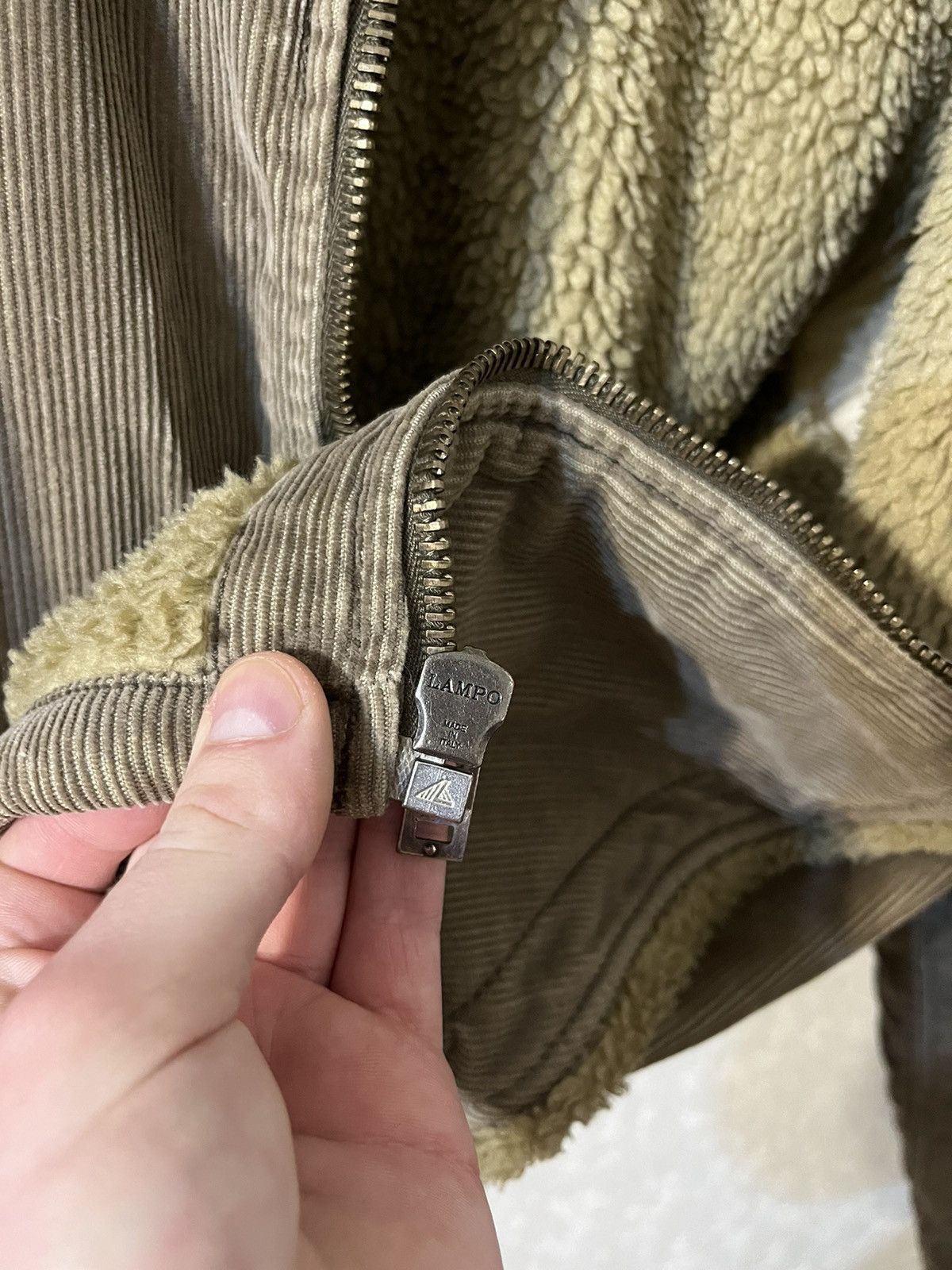 Diesel Diesel Y2K Corduroy Sherpa Jacket – Archive Workwear Style Size US S / EU 44-46 / 1 - 5 Thumbnail