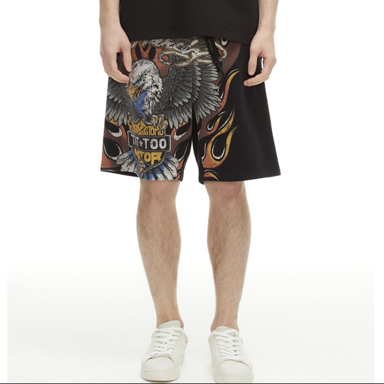 Gangster Street Eagle Shorts