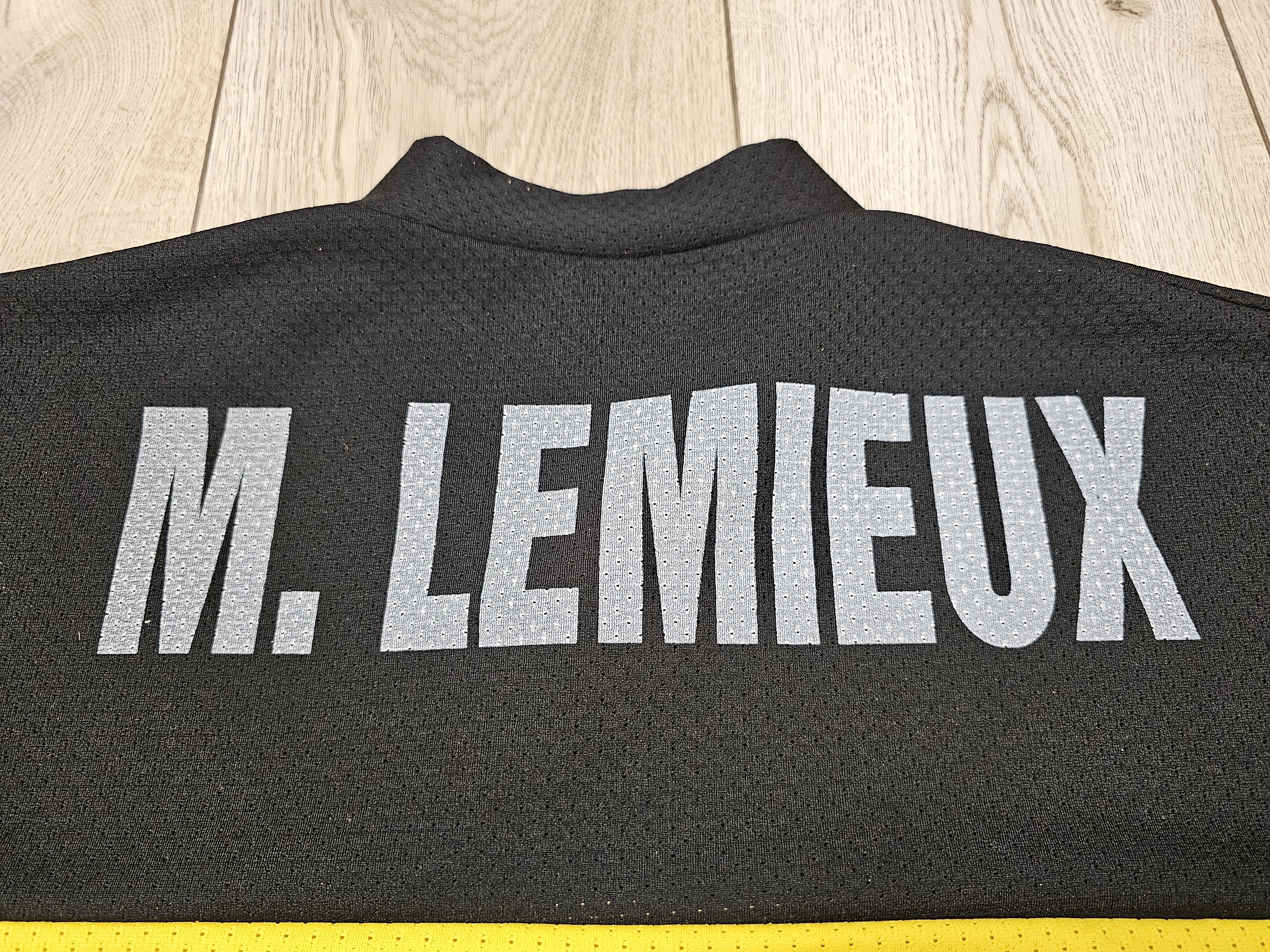 NHL × Vintage PITTSBURGH PENGUINS VINTAGE JERSEY LEMIEUX HOCKEY SHIRT Size US XL / EU 56 / 4 - 5 Thumbnail