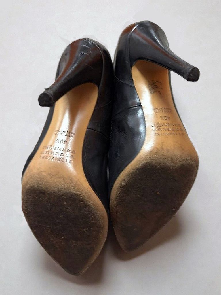 Maison Margiela Margiela Black Leather and Suede Ankle Boots (Size EU 40.5) Size US 10.5 / IT 40.5 - 6 Thumbnail