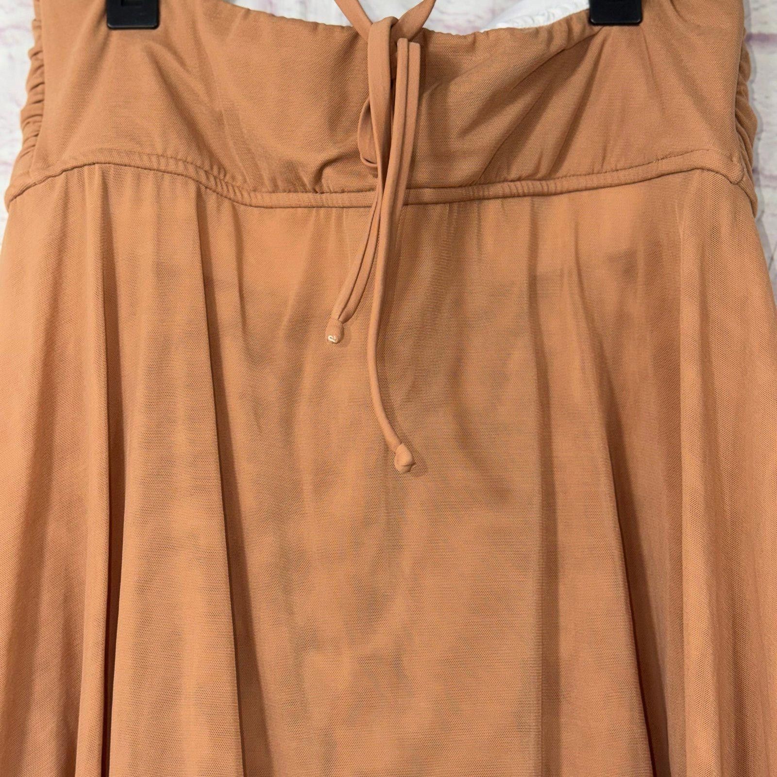 Venus VENUS Women's Halter Top in Tan Size 16 Size XXL / US 16-18 / IT 52-54 - 6 Thumbnail