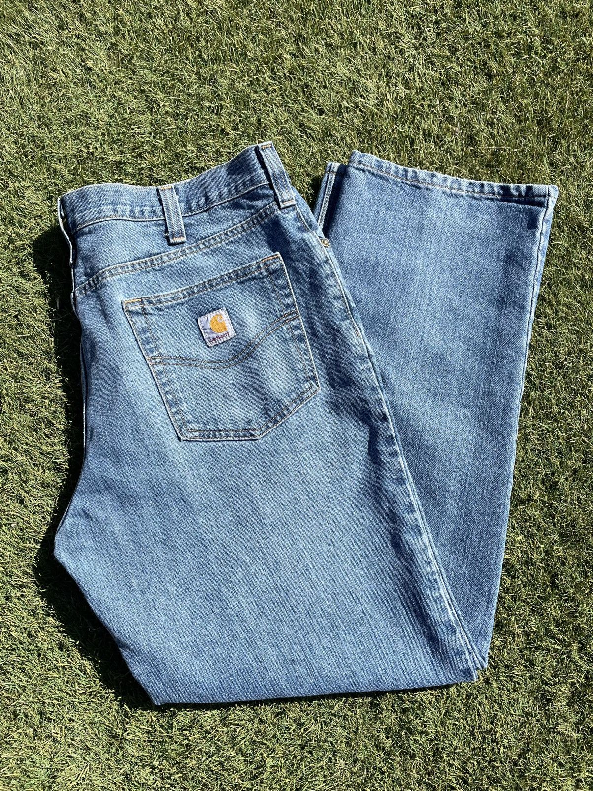 Carhartt Vintage Carhartt blue denim jeans men’s size 36x30 Size US 36 / EU 52 - 6 Thumbnail