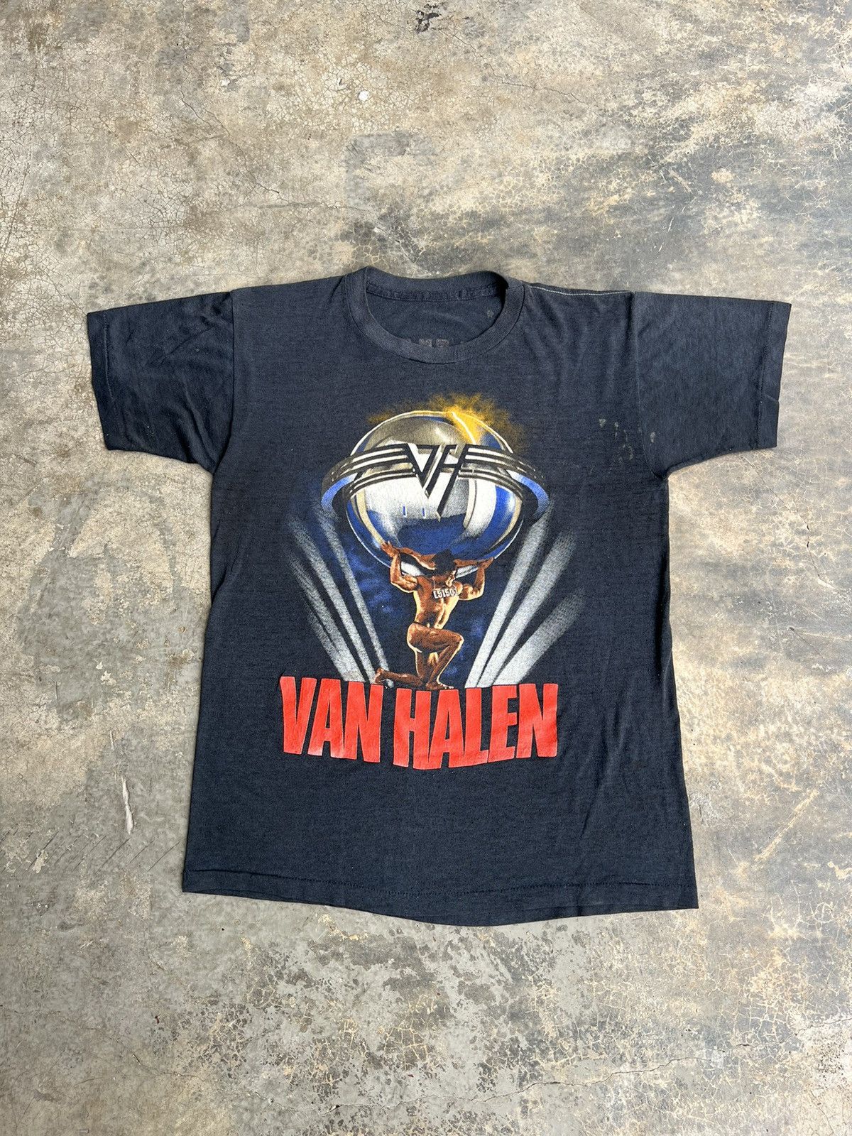 Band Tees Vintage 80s Van Halen 5150 Tour Rock Band Tees Size US S / EU 44-46 / 1 - 1 Thumbnail