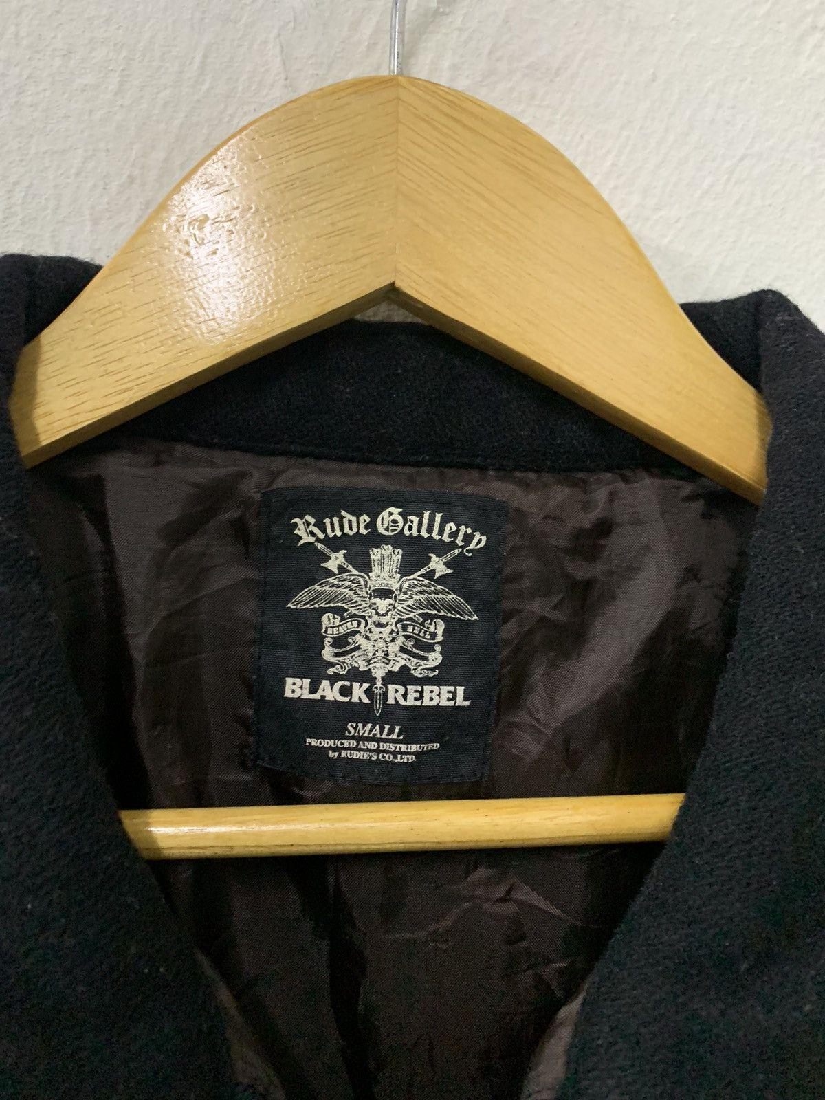Japanese Brand × RUDE GALLERY Rude Gallery Black Rebel Wool Zipper double Chest Pocket Size US S / EU 44-46 / 1 - 9 Thumbnail