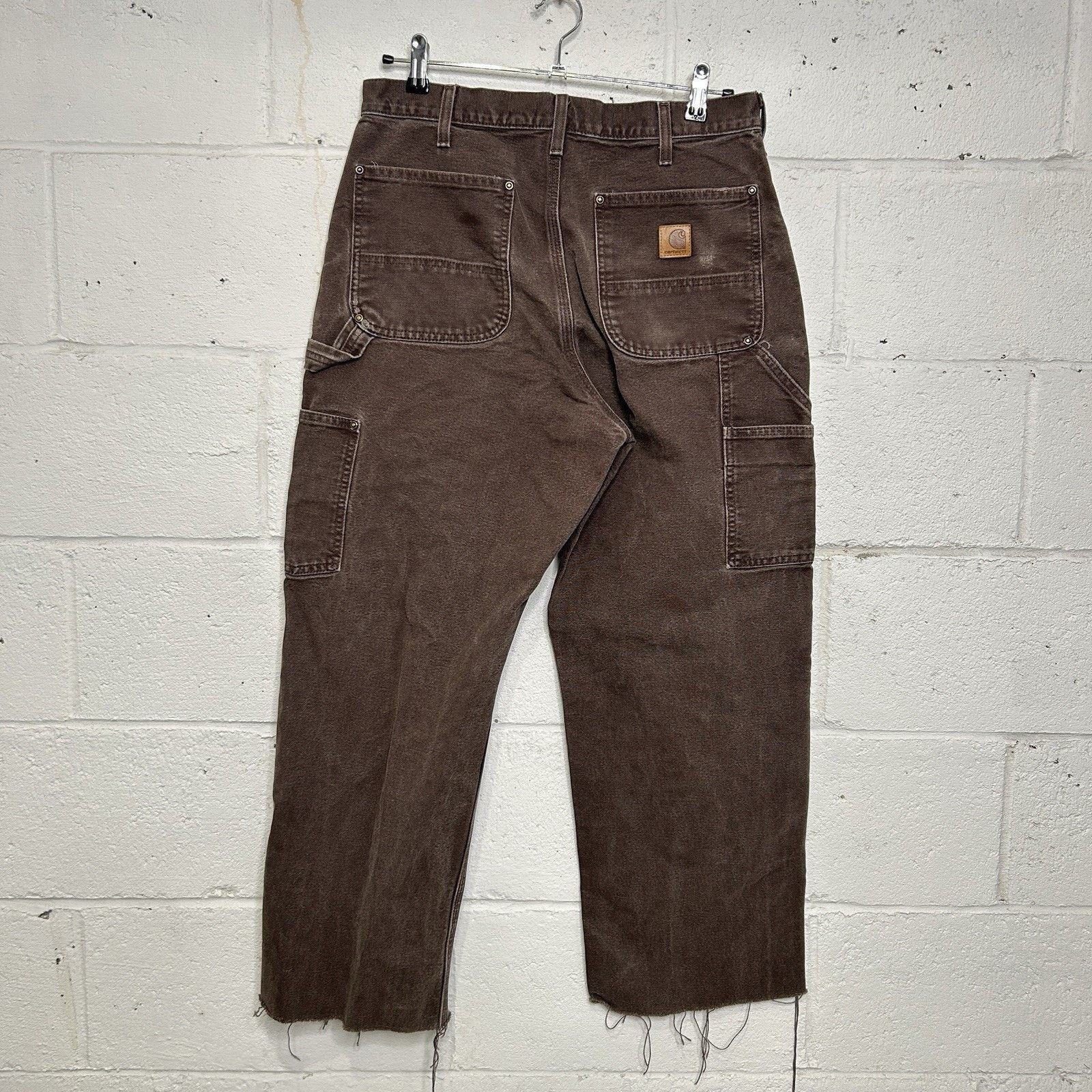 Carhartt Vintage Carhartt DoubleKnee Dungaree Pants “Dark Brown” Size US 32 / EU 48 - 2 Thumbnail