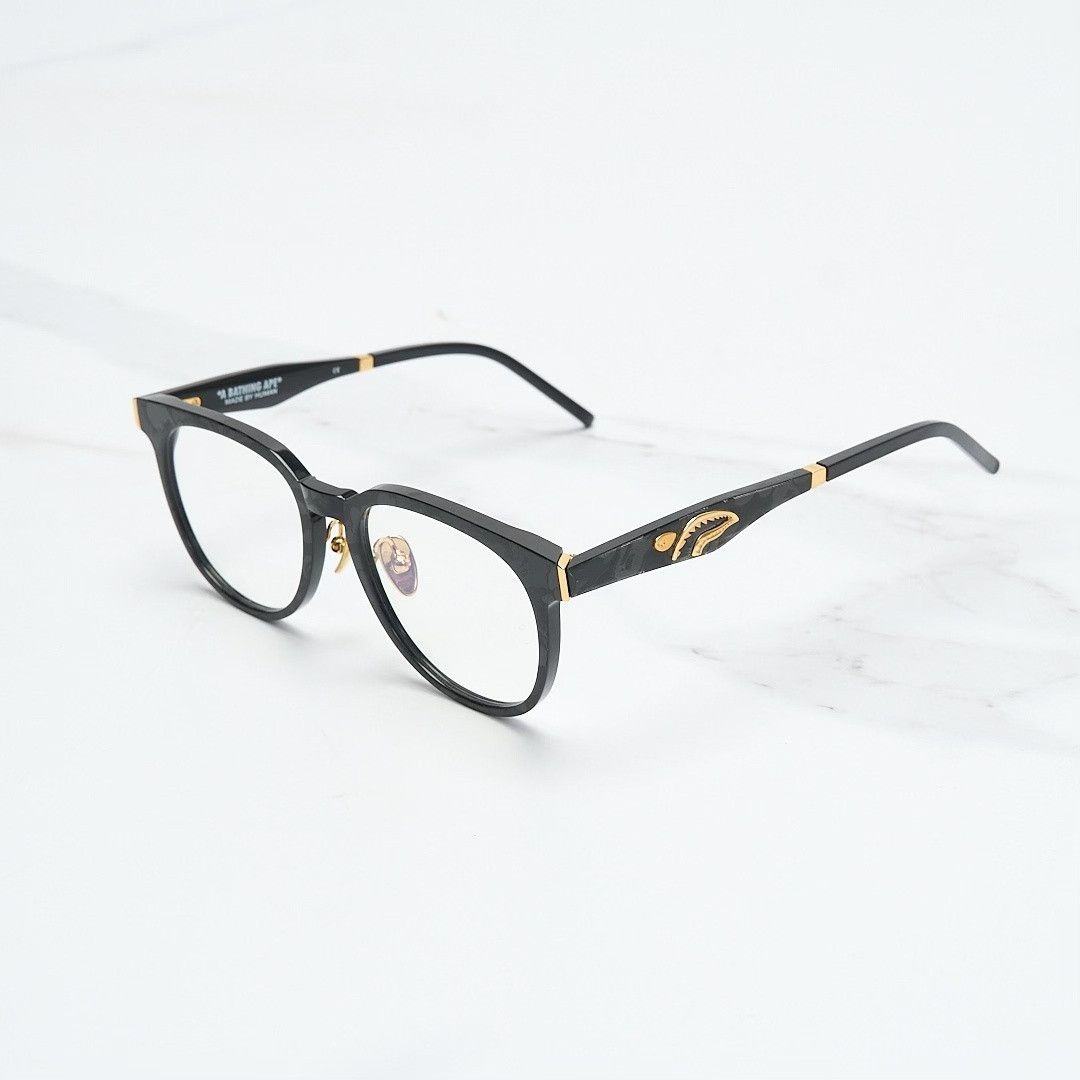 Bape Bape Shark Limited Edition Plain Glasses Size ONE SIZE - 3 Thumbnail