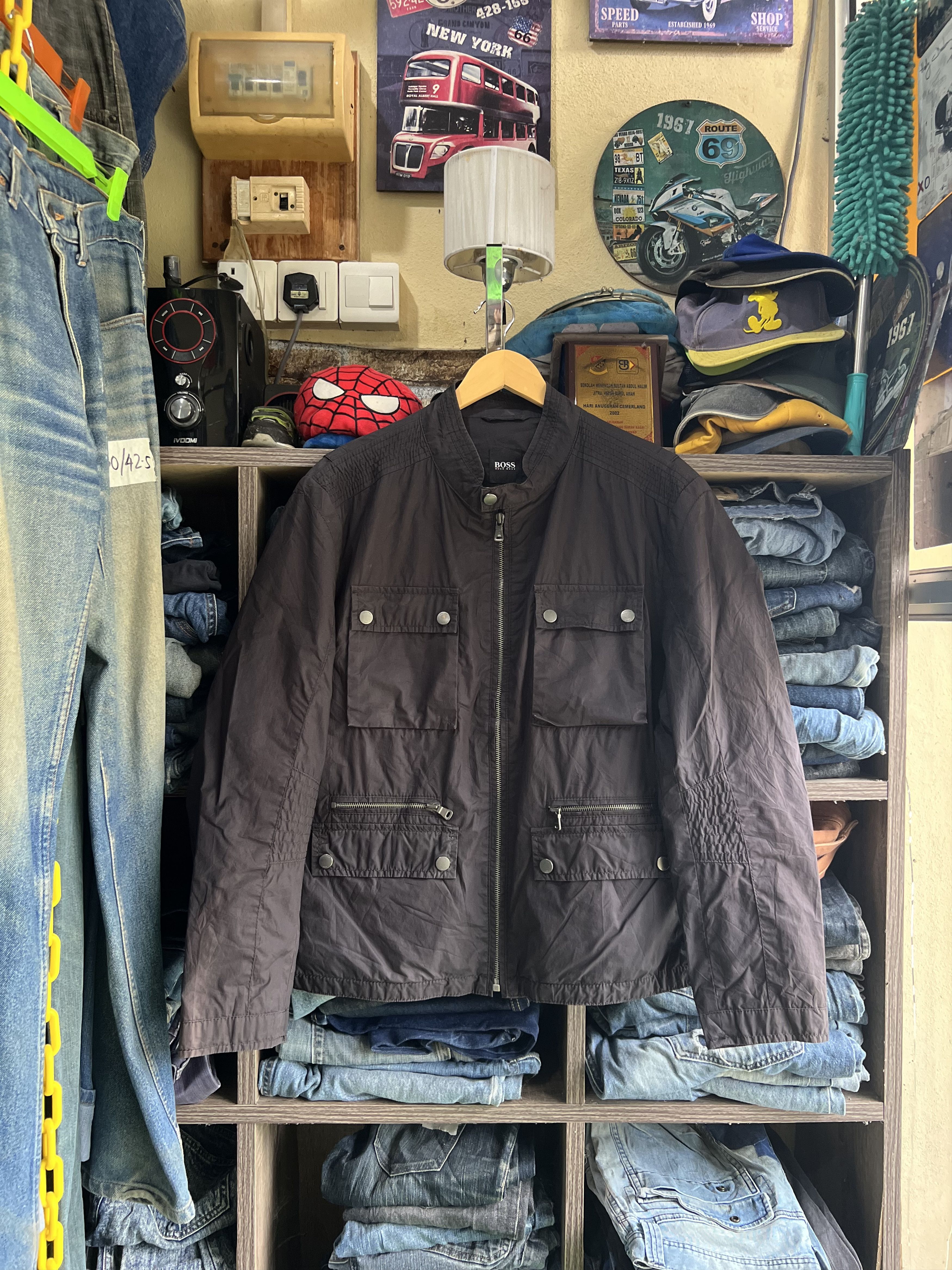 Hugo Boss 🔥Boss Hugo Boss Zipper Jacket Size US M / EU 48-50 / 2 - 17 Thumbnail