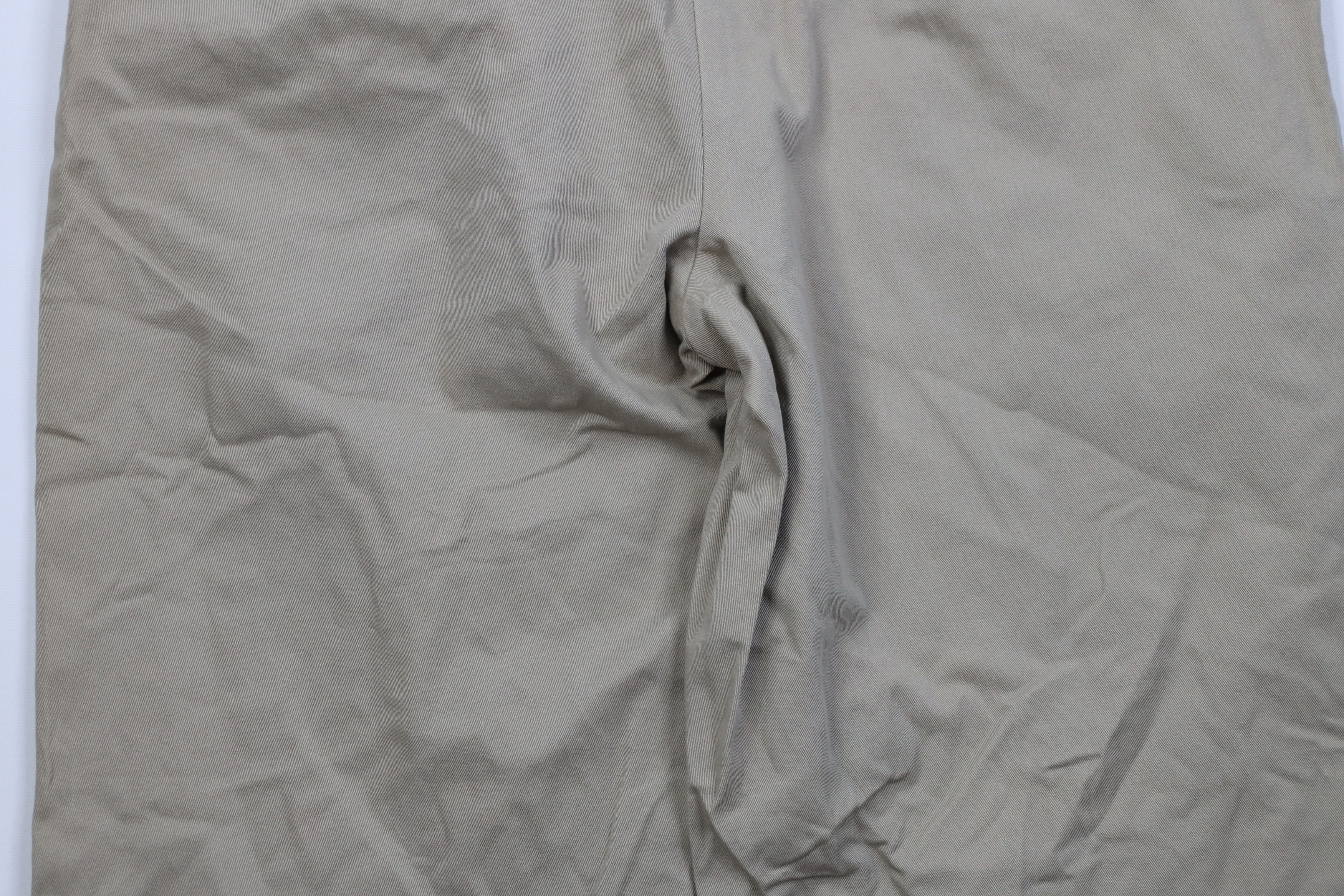 Pendleton Vintage 90s Pendleton Cuffed Wide Leg Chino Pants Beige Size US 40 / EU 56 - 13 Thumbnail