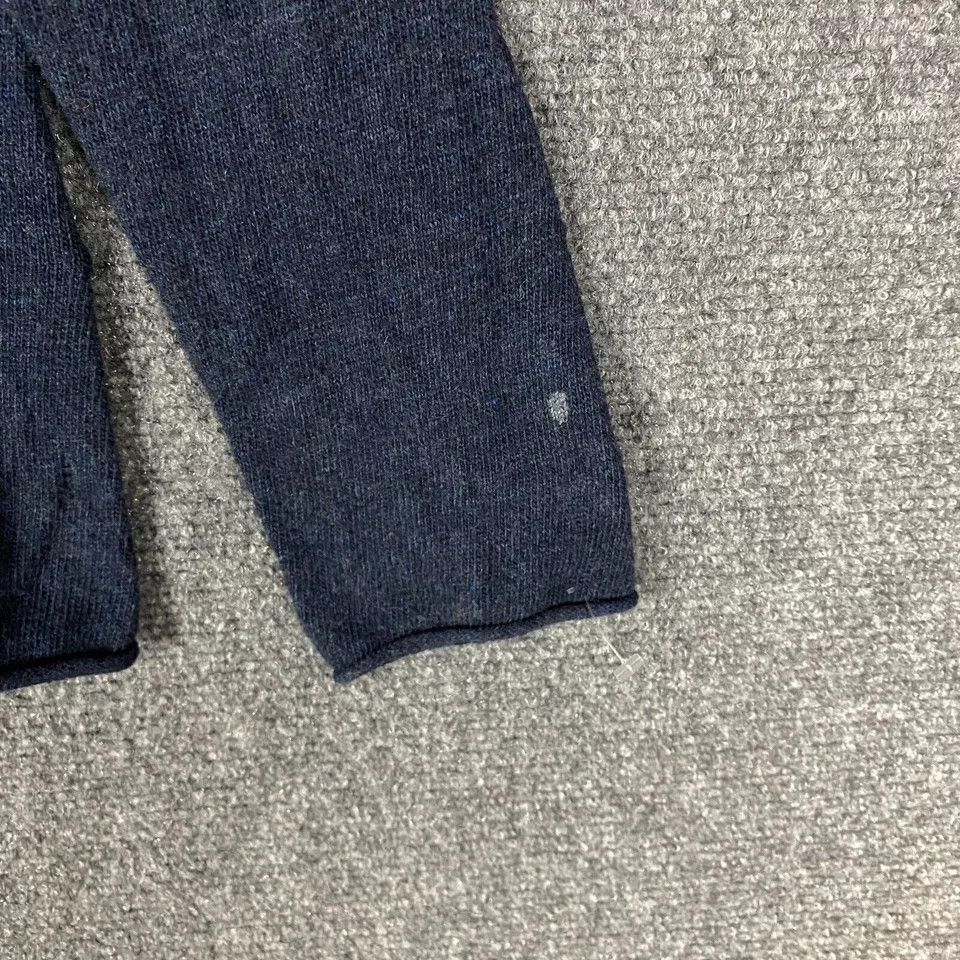 H&M H&M LOGG Sweater Women's Small Pullover Blue Cotton Blend S Size S / US 4 / IT 40 - 2 Thumbnail