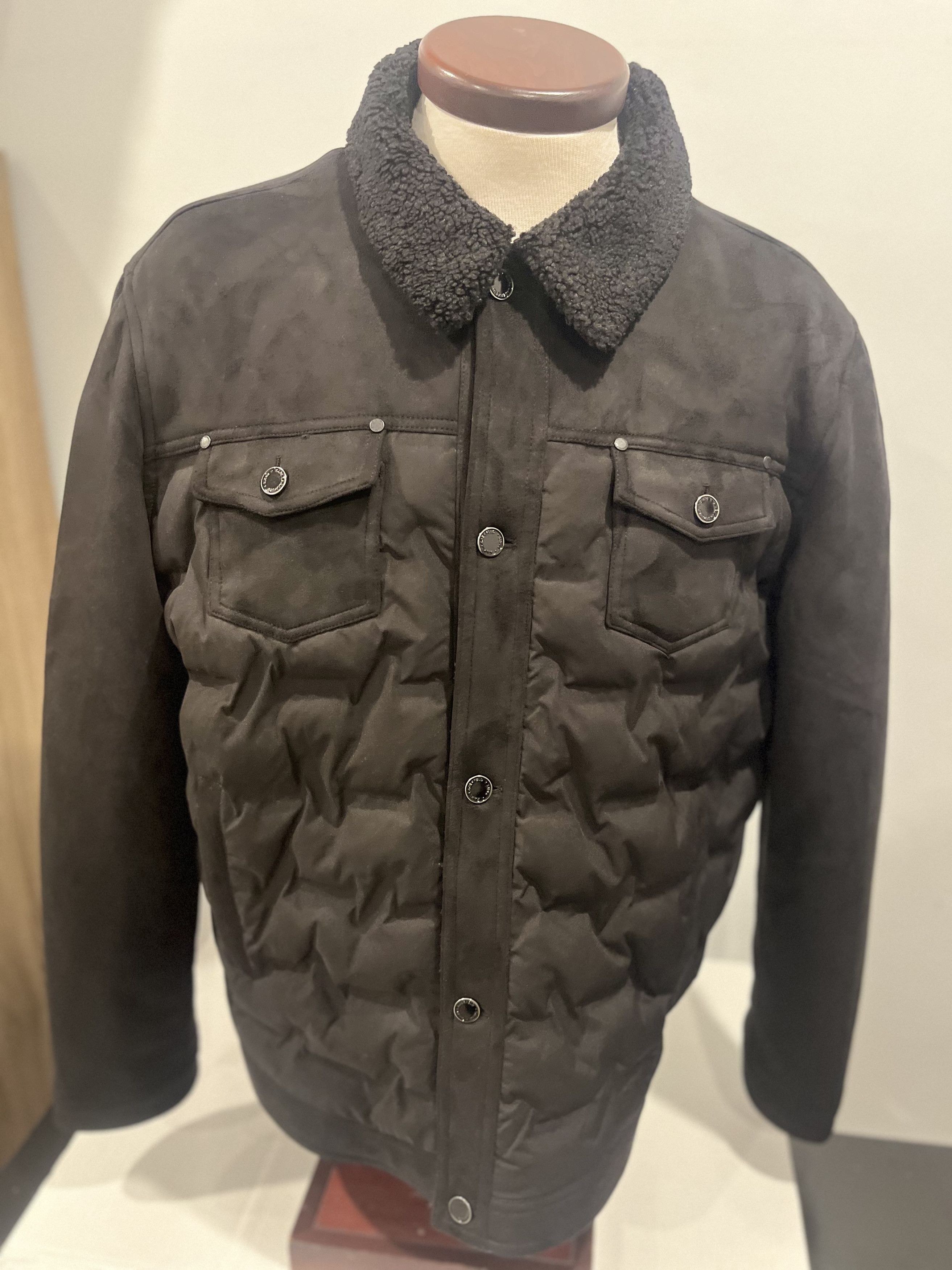 Karl Lagerfeld Karl Lagerfeld Quilted designer luxury jacket men Size US XXL / EU 58 / 5 - 2 Thumbnail