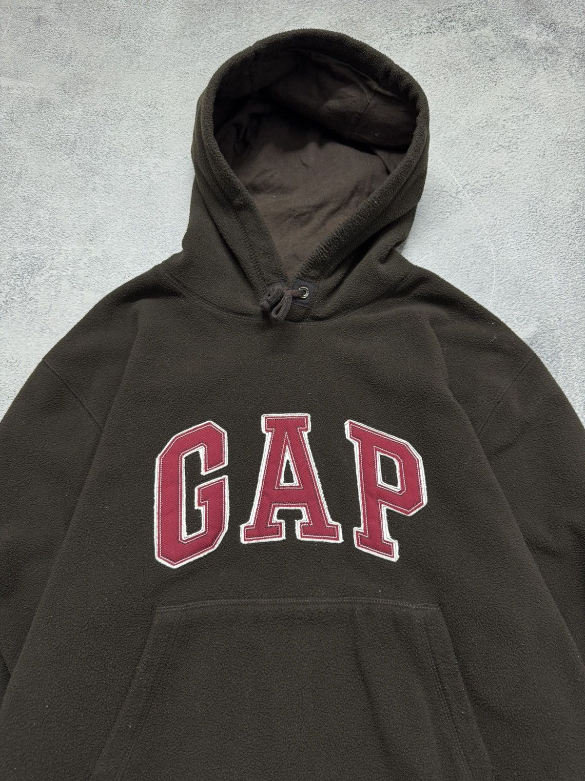 Gap Vintage Y2k Gap Brown 🤎 Hype Hoodie 90’s Size US S / EU 44-46 / 1 - 1 Thumbnail
