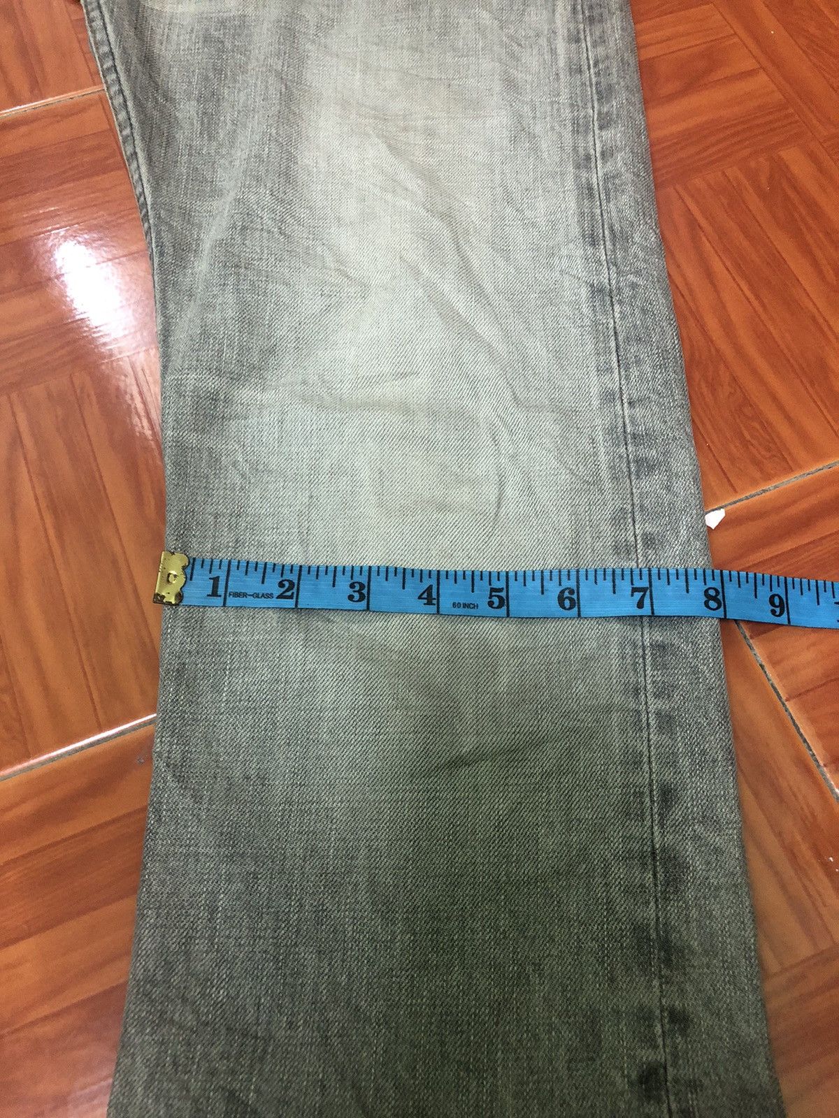 Hysteric Glamour The Hysteric XXX Hysteric Glamour Distressed Grey Denim Jean Size US 32 / EU 48 - 17 Thumbnail