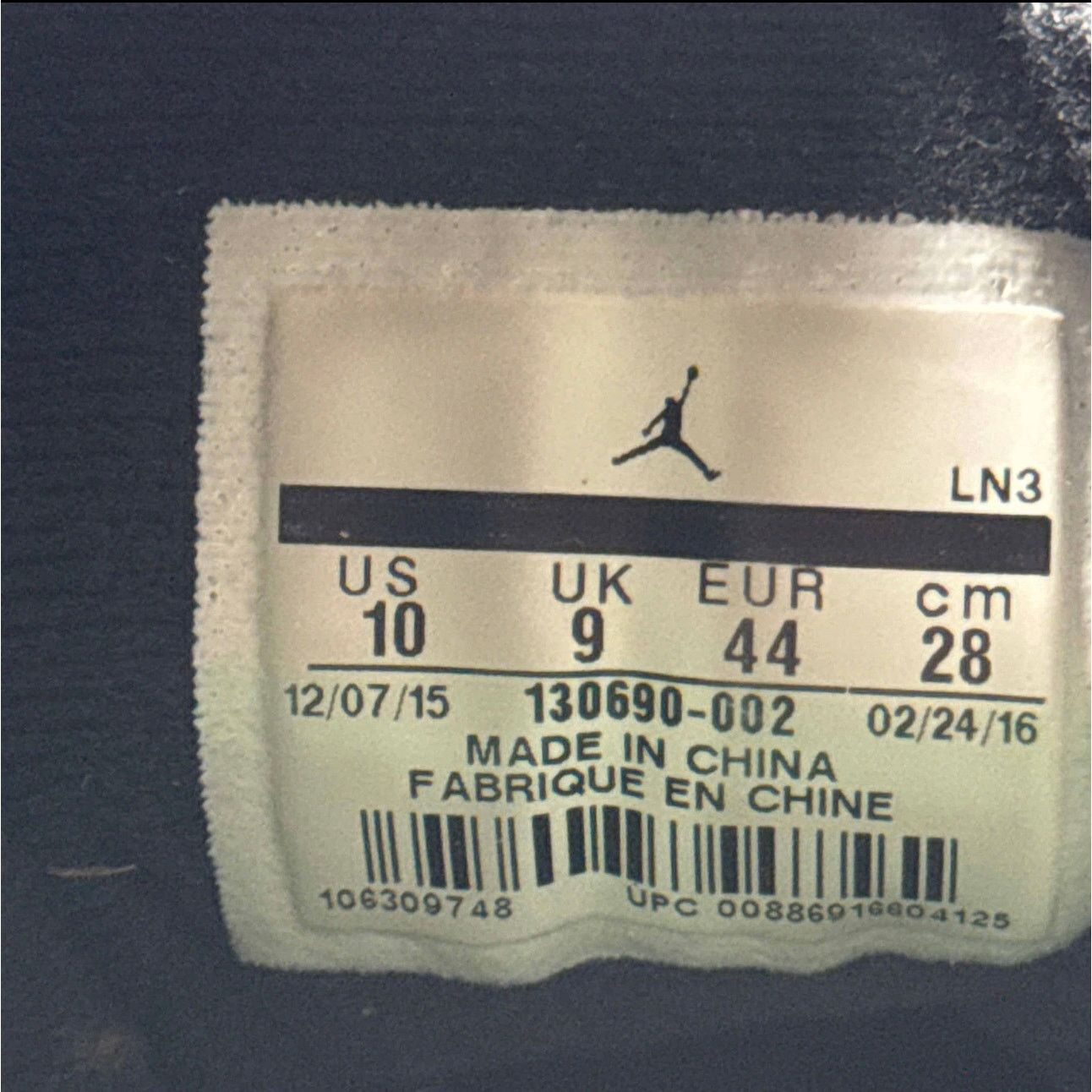 Jordan Brand × Nike Size 10 - Nike Air Jordan 12 Retro Flu Game 2016 Men's Shoes Size US 10 / EU 43 - 7 Thumbnail