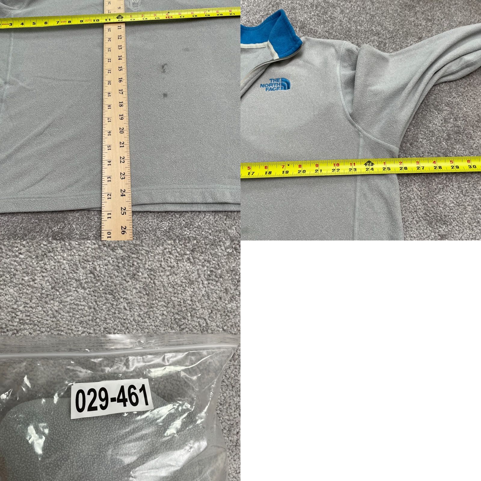 The North Face The North Face Glacial Lightweight Fleece Jacket Mens XL Gray 1/4 Zip Outdoor Size US XL / EU 56 / 4 - 9 Thumbnail
