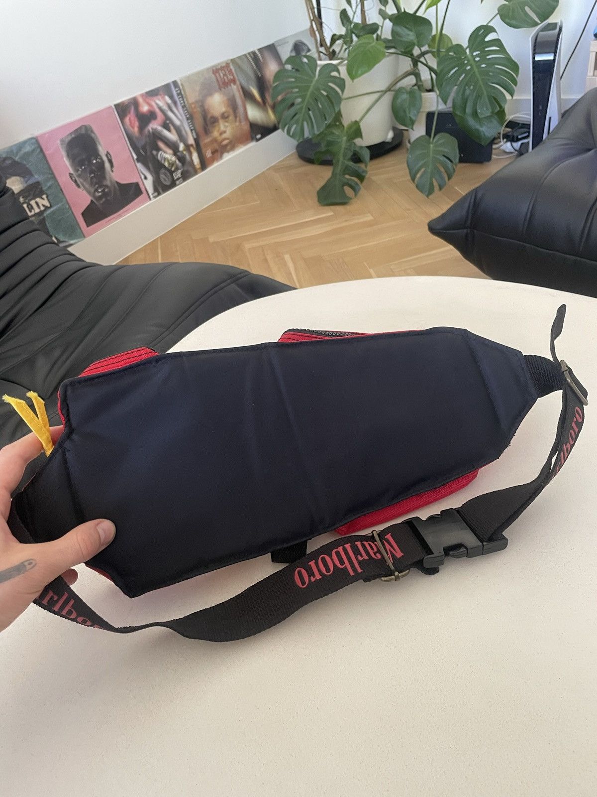 Marlboro 90's Marlboro Cigarettes Utility Belt Side Bag Streetwear Size ONE SIZE - 5 Thumbnail