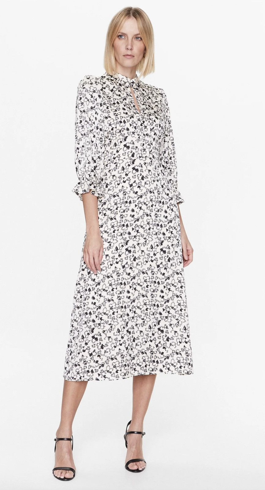 Bruuns Bazaar Bruuns Bazaar Acacia Clarena dress in white cream mosaic Size M / US 6-8 / IT 42-44 - 3 Thumbnail