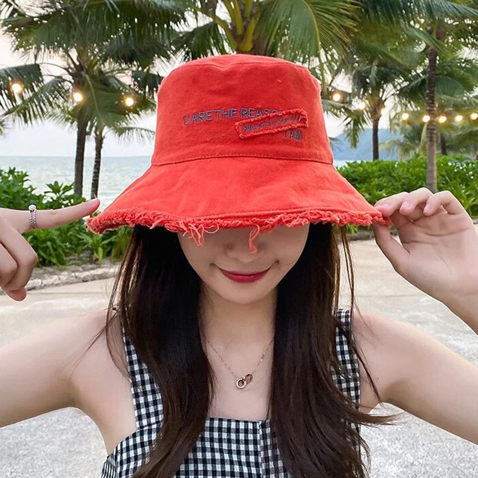 Japanese Brand Unisex Sun Visor Breathable Bucket Hats Size ONE SIZE - 3 Thumbnail