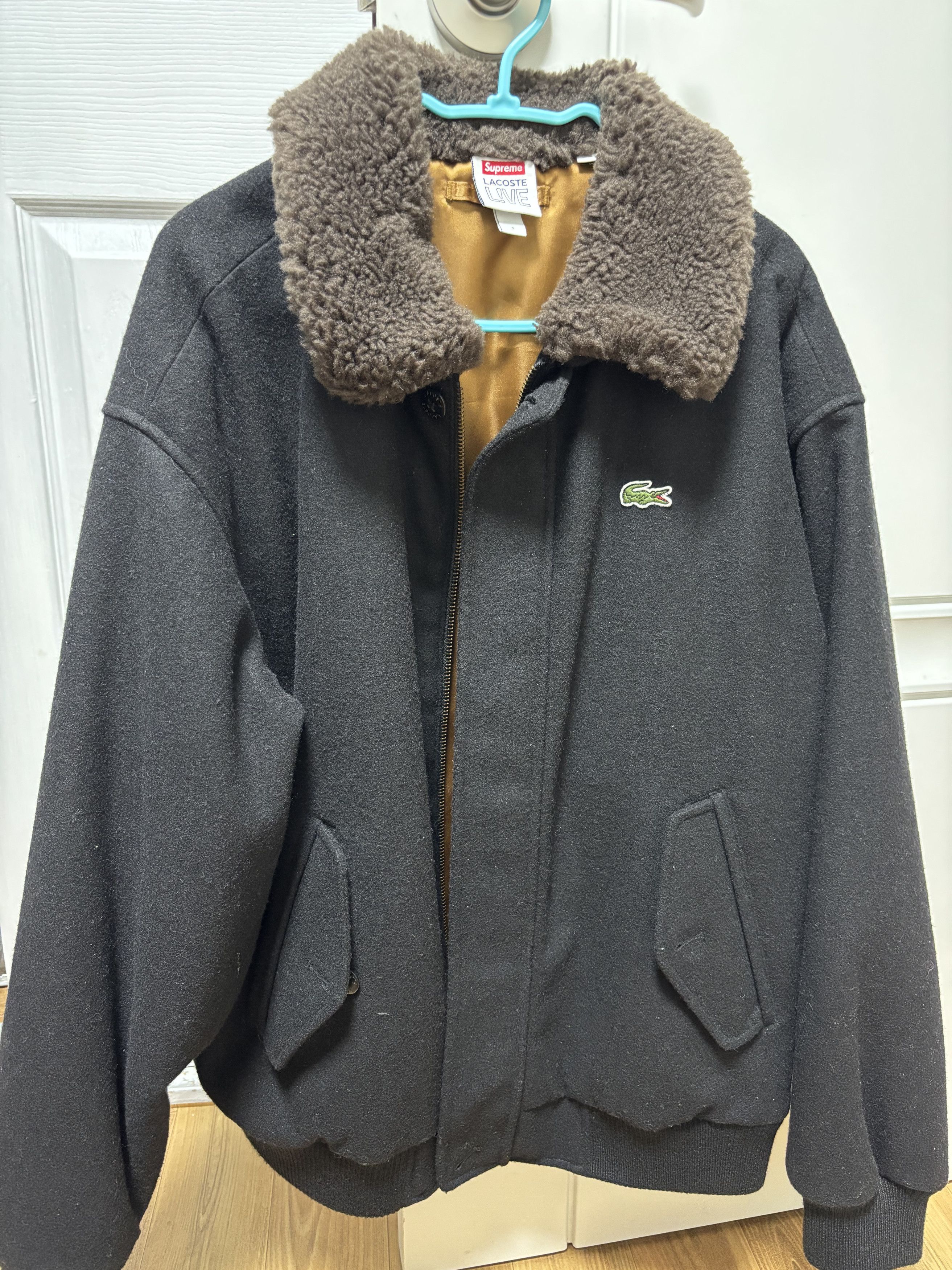 Supreme Lacoste Wool bomber Jacket