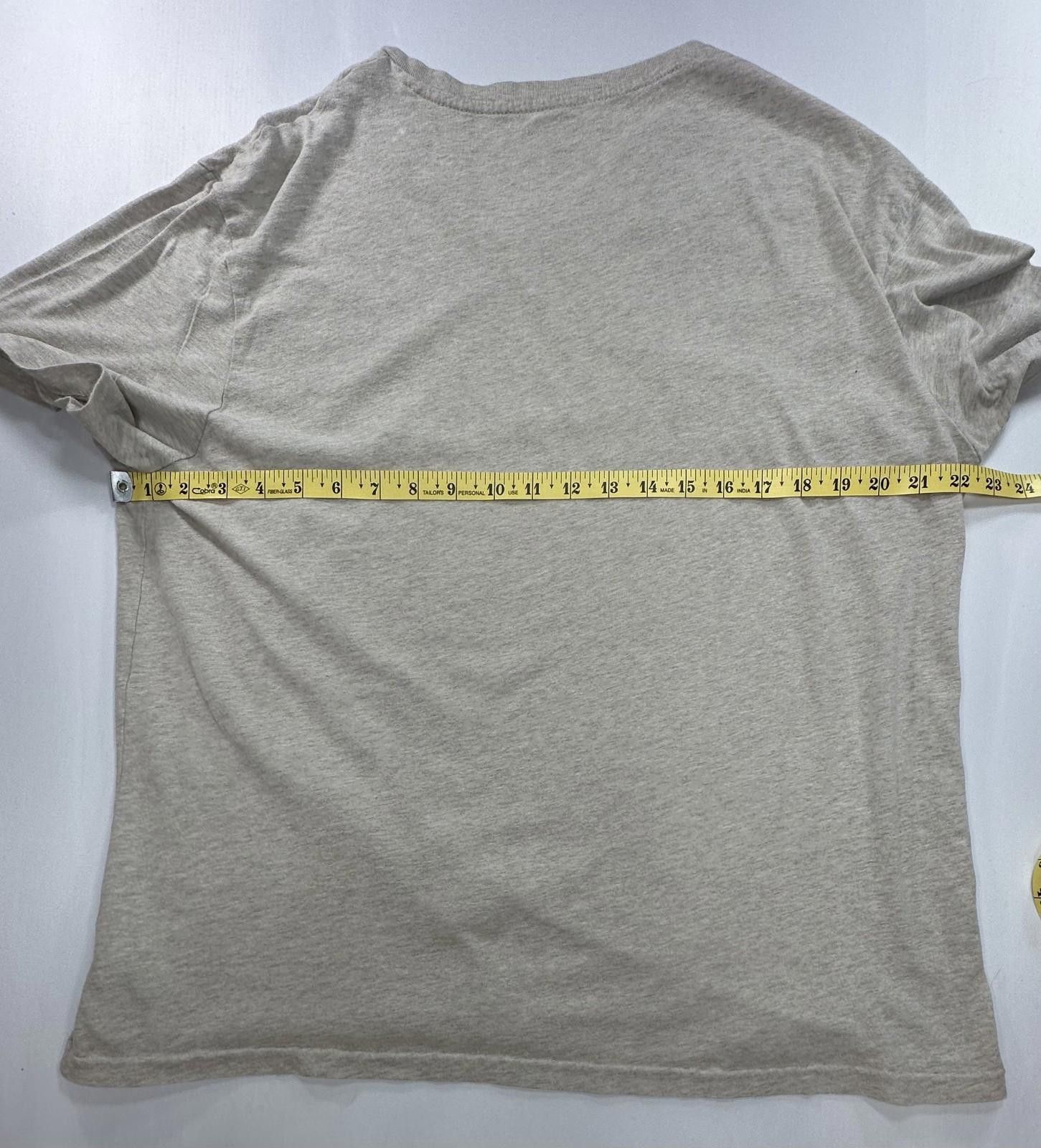 Polo Ralph Lauren Polo Ralph Lauren V-Neck Embroidered T-Shirt Brown Mens L Size US L / EU 52-54 / 3 - 4 Thumbnail