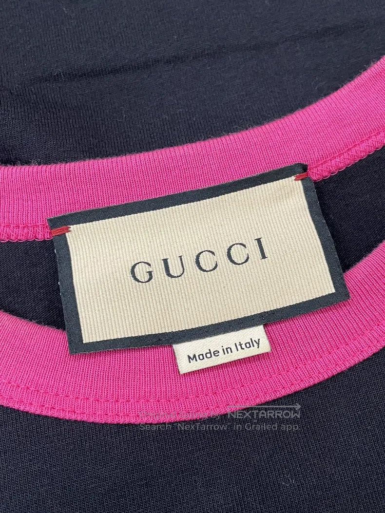 Other Gucci Black ice cream cherry letter short-sleeved T-shirt Size M / US 6-8 / IT 42-44 - 4 Thumbnail