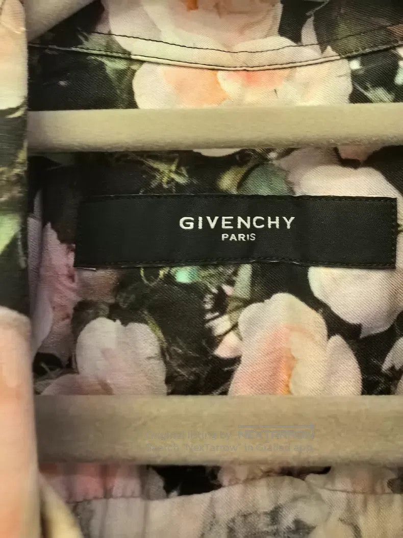 Givenchy Givenchy Floral Shirt Size US XS / EU 42 / 0 - 3 Thumbnail
