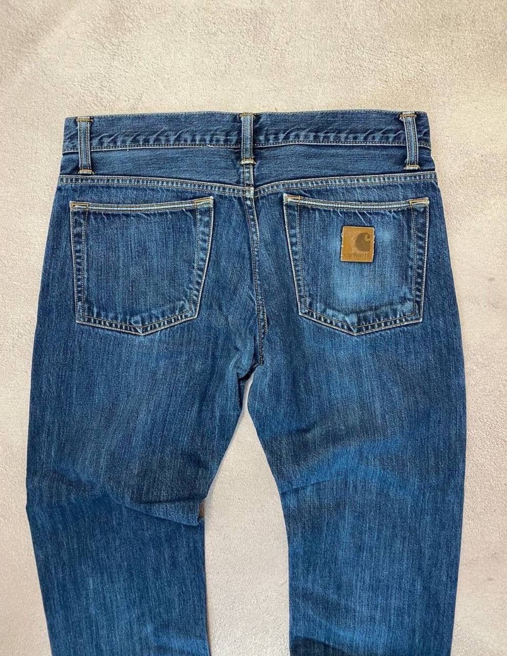 Carhartt × Japanese Brand Carhartt faded distressed y2k pants jeans Size US 32 / EU 48 - 4 Thumbnail