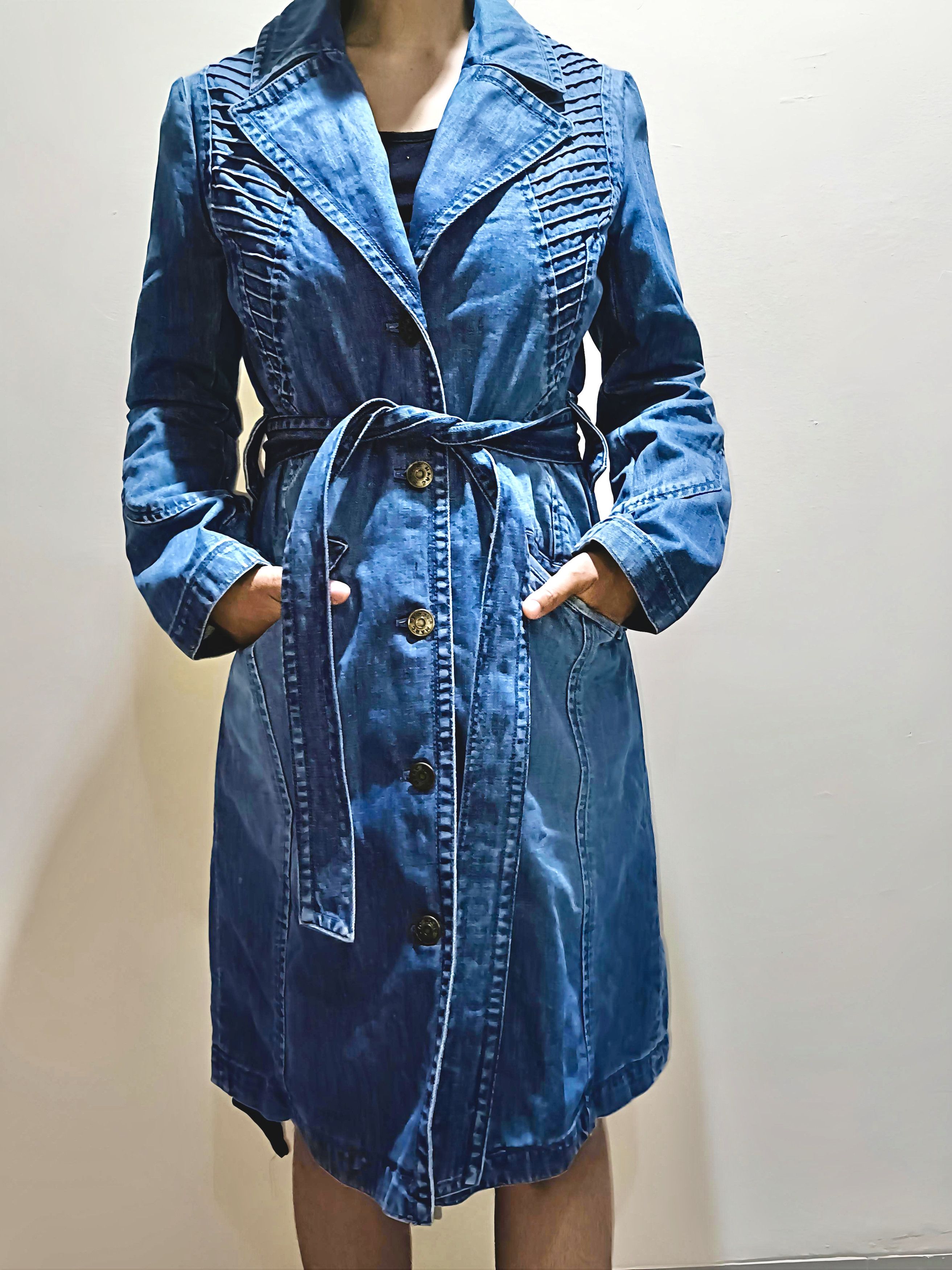Marc Jacobs Marc Jacobs mainline tailored denim trench coat Size US XL / EU 56 / 4 - 1 Thumbnail