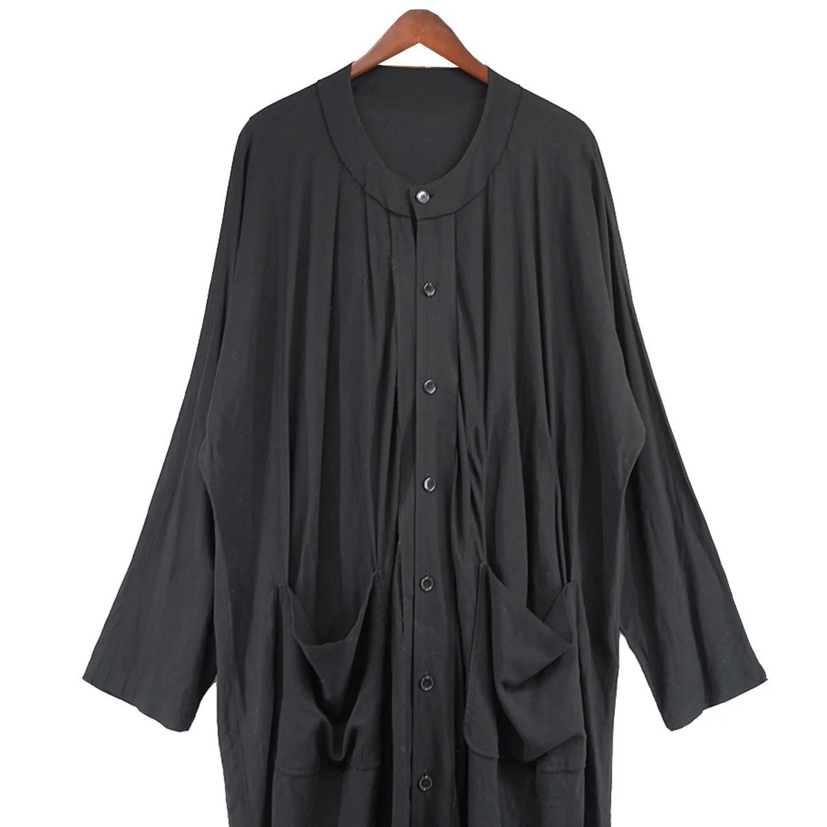 Yohji Yamamoto Ground Y Yohji Yamamoto Big Long Dress Size US S / EU 44-46 / 1 - 2 Thumbnail