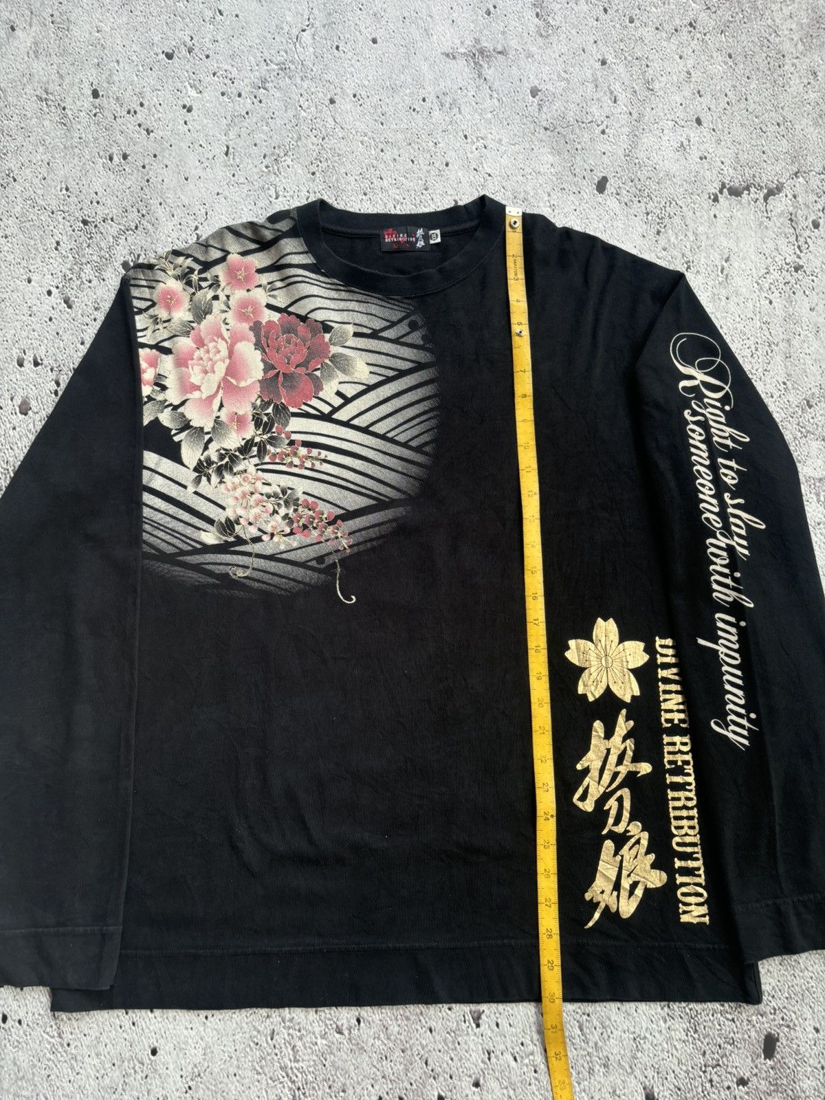 Karakuri Tamashii Japanese Divine Retribution longsleeve Size US XL / EU 56 / 4 - 13 Thumbnail