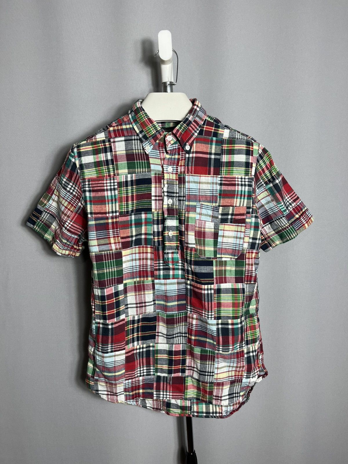 Beams Plus Beams Plus India Madras check band colour red button japan Size US S / EU 44-46 / 1 - 1 Thumbnail