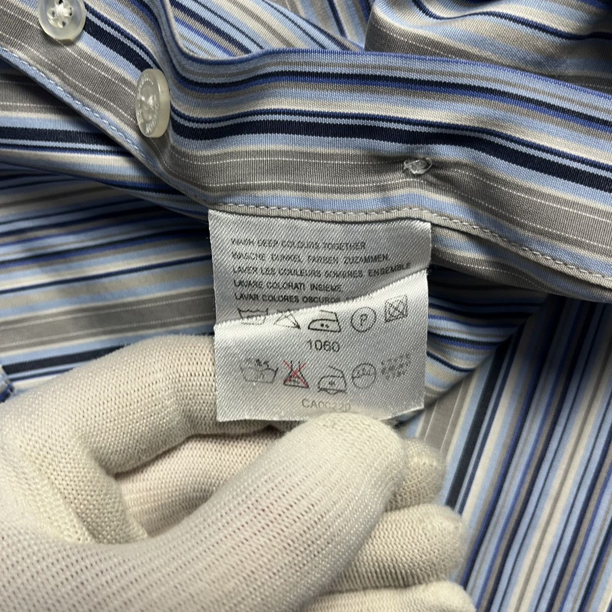 Aquascutum Vintage Aquascutum Striped Shirt Long Sleeve Button Up Size US L / EU 52-54 / 3 - 7 Thumbnail
