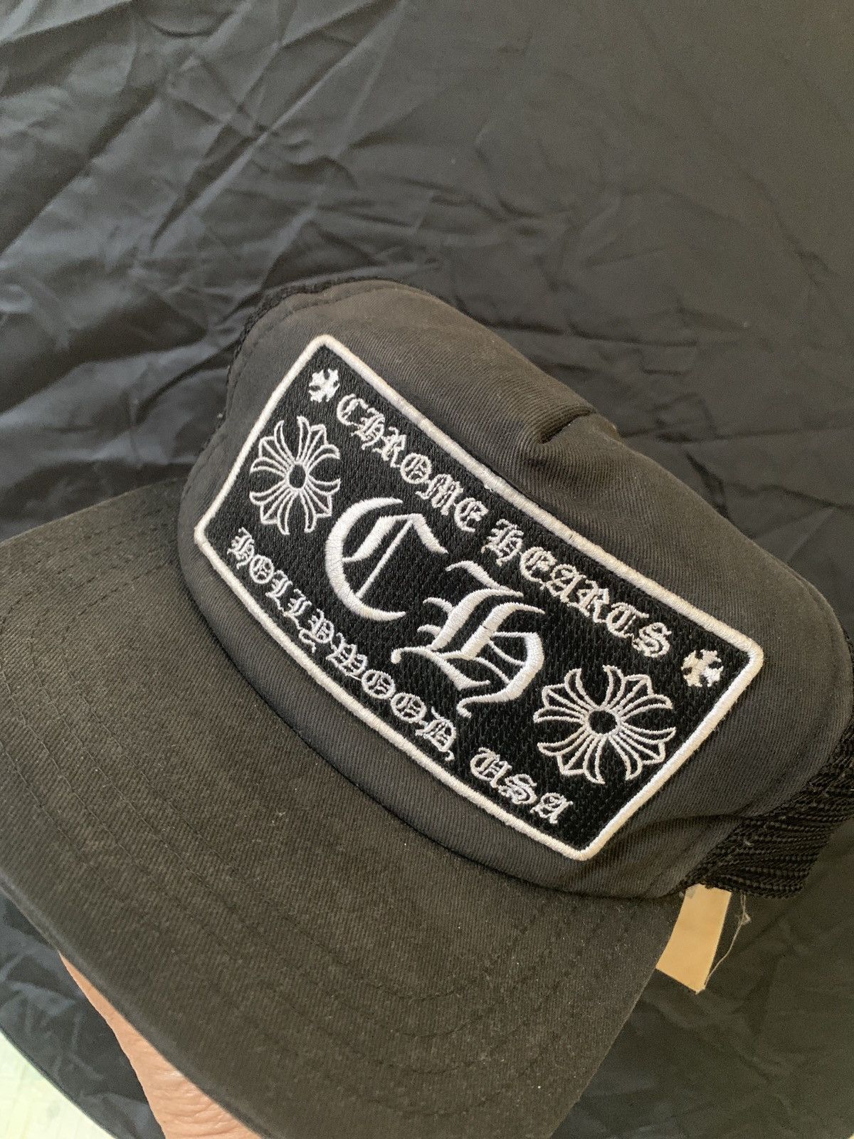 Chrome Hearts Chrome hearts hollywood USA trucker hat Size ONE SIZE - 2 Thumbnail