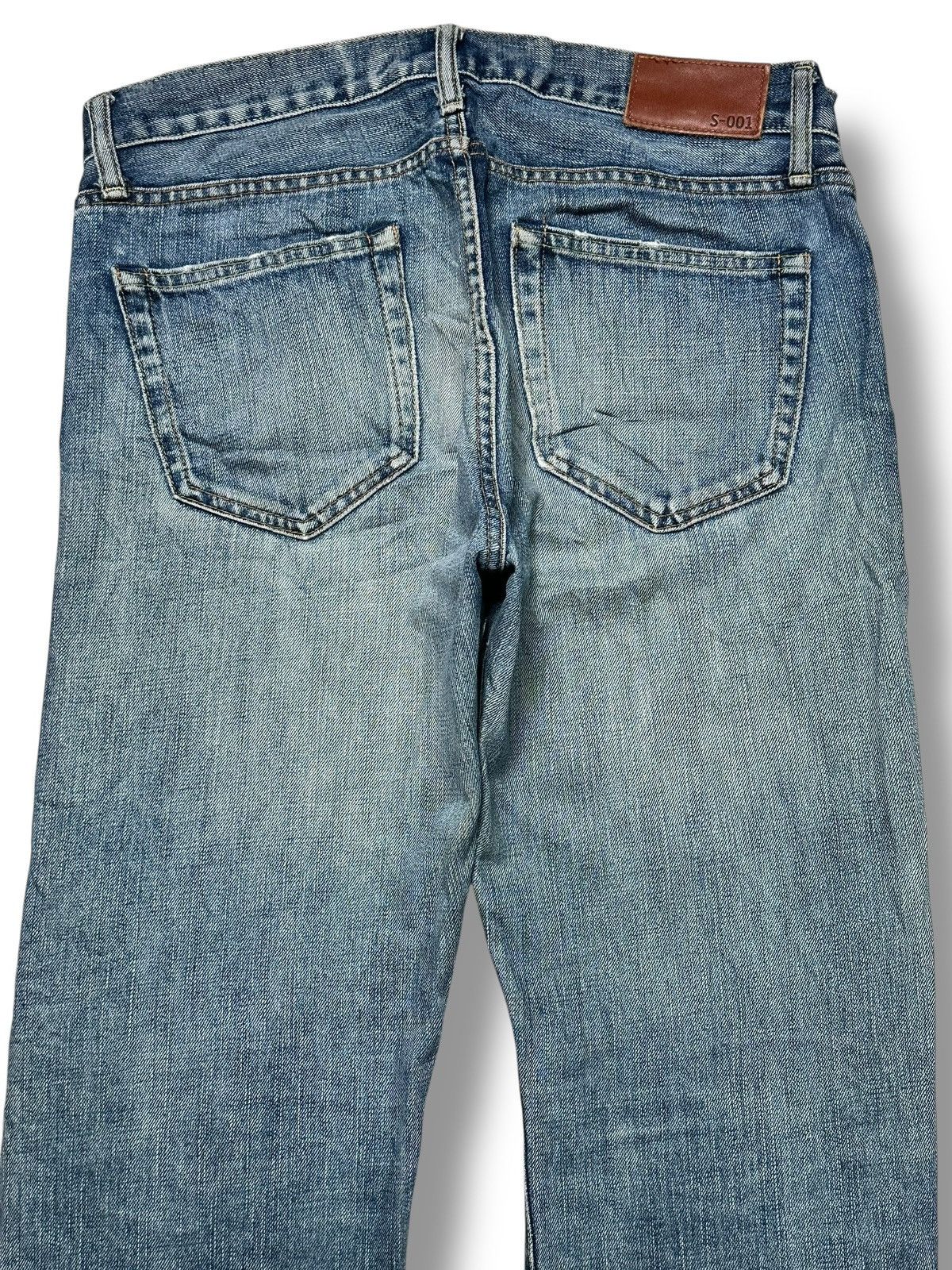 Uniqlo Uniqlo Vintage Distressed Straight Loose Style With Faded Size US 32 / EU 48 - 5 Thumbnail