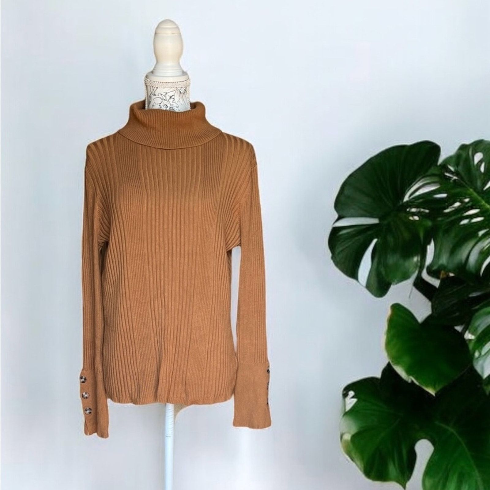 Other Long sleeve Turtleneck Sweater Size 2XL Size XXL / US 16-18 / IT 52-54 - 9 Thumbnail