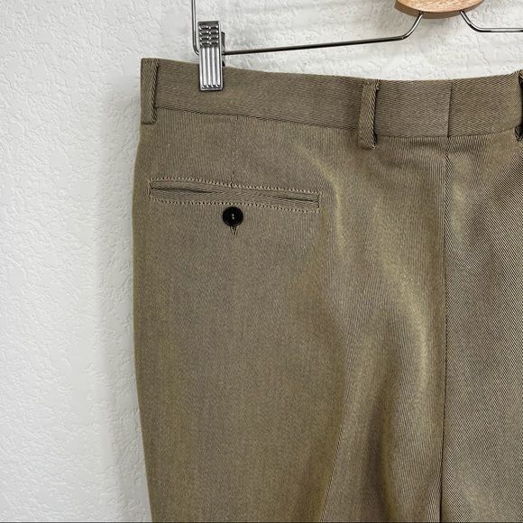 Salvatore Ferragamo Salvatore Ferragamo Pleated Side Tab Creased Trousers Size US 44 / EU 60 - 6 Thumbnail