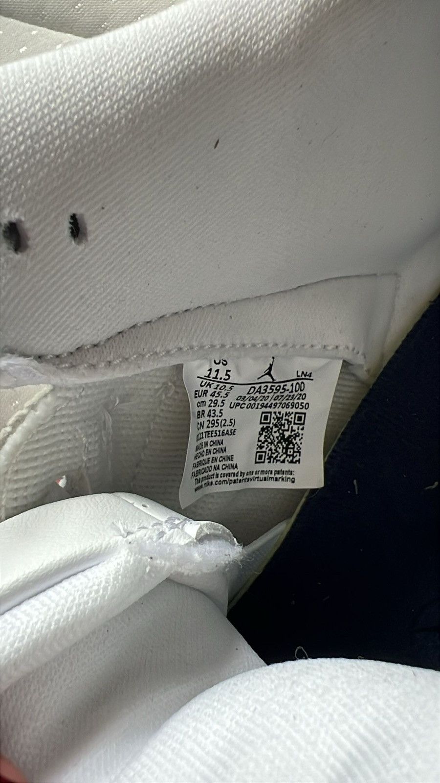 Jordan Brand Air Jordan 3 Retro Sp Fragment Size US 11.5 / EU 44-45 - 8 Thumbnail