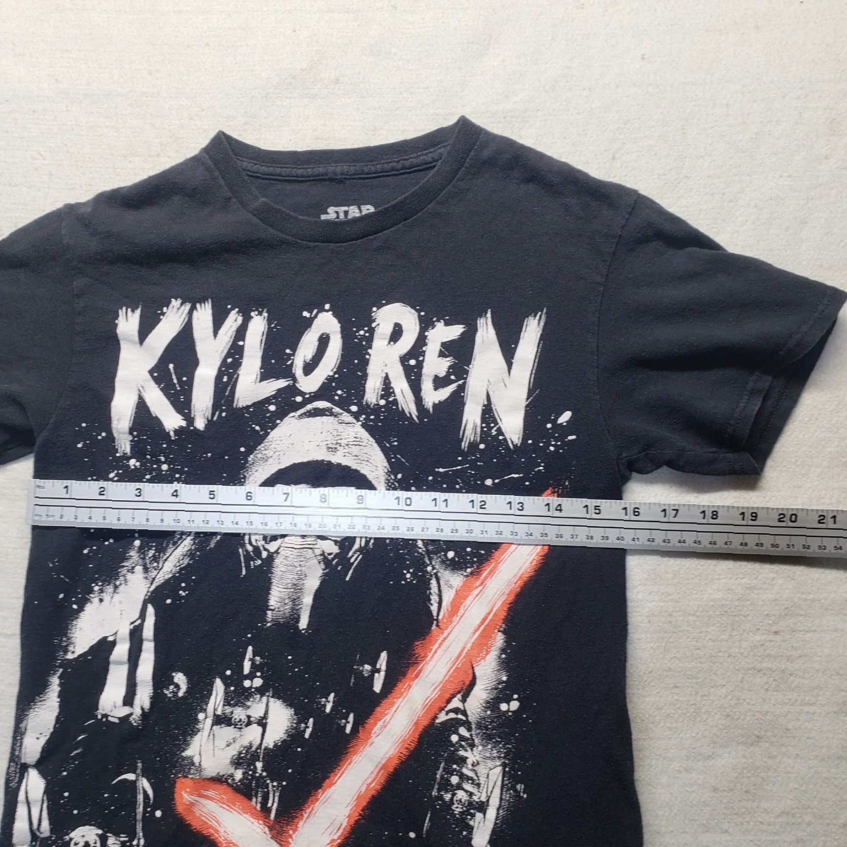 Star Wars STAR WARS The Last Jedi Black Graphic Tee T-Shirt Adult Men's Size S Small Shirt Mens S Black Kylo Ren - Size US S / EU 44-46 / 1 - 3 Thumbnail