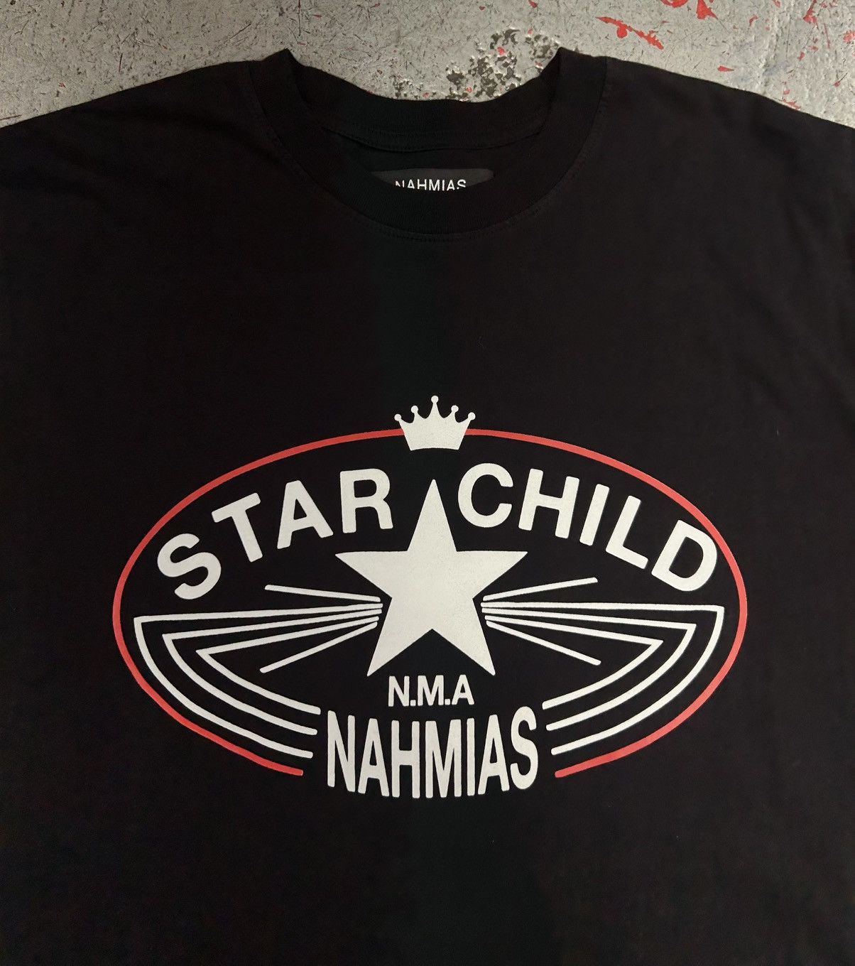Nahmias Nahmias Star Child Academy Black T-Shirt Size Medium Size US M / EU 48-50 / 2 - 2 Thumbnail